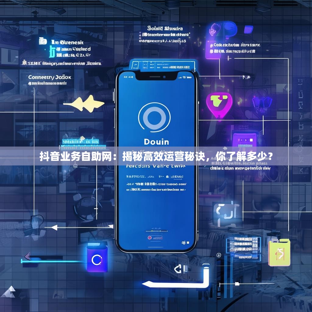 抖音业务自助网：揭秘高效运营秘诀，你了解多少？