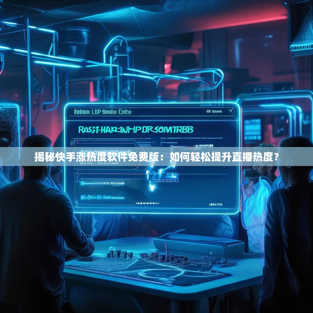 揭秘快手涨热度软件免费版：如何轻松提升直播热度？