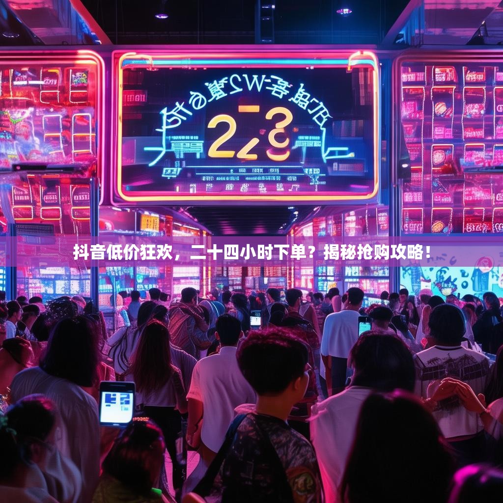 抖音低价狂欢，<strong><mark>二十四小时下单</mark></strong>？揭秘抢购攻略！