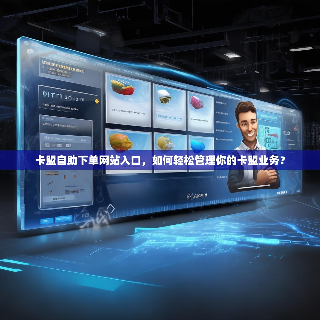 卡盟自助下单网站入口,如何轻松管理你的卡盟业务?