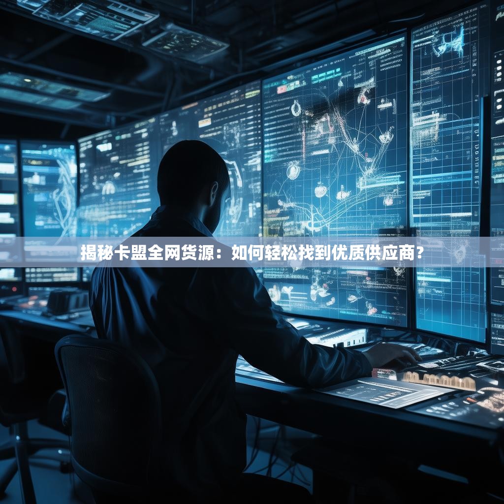 揭秘卡盟全网货源:如何轻松找到优质供应商?