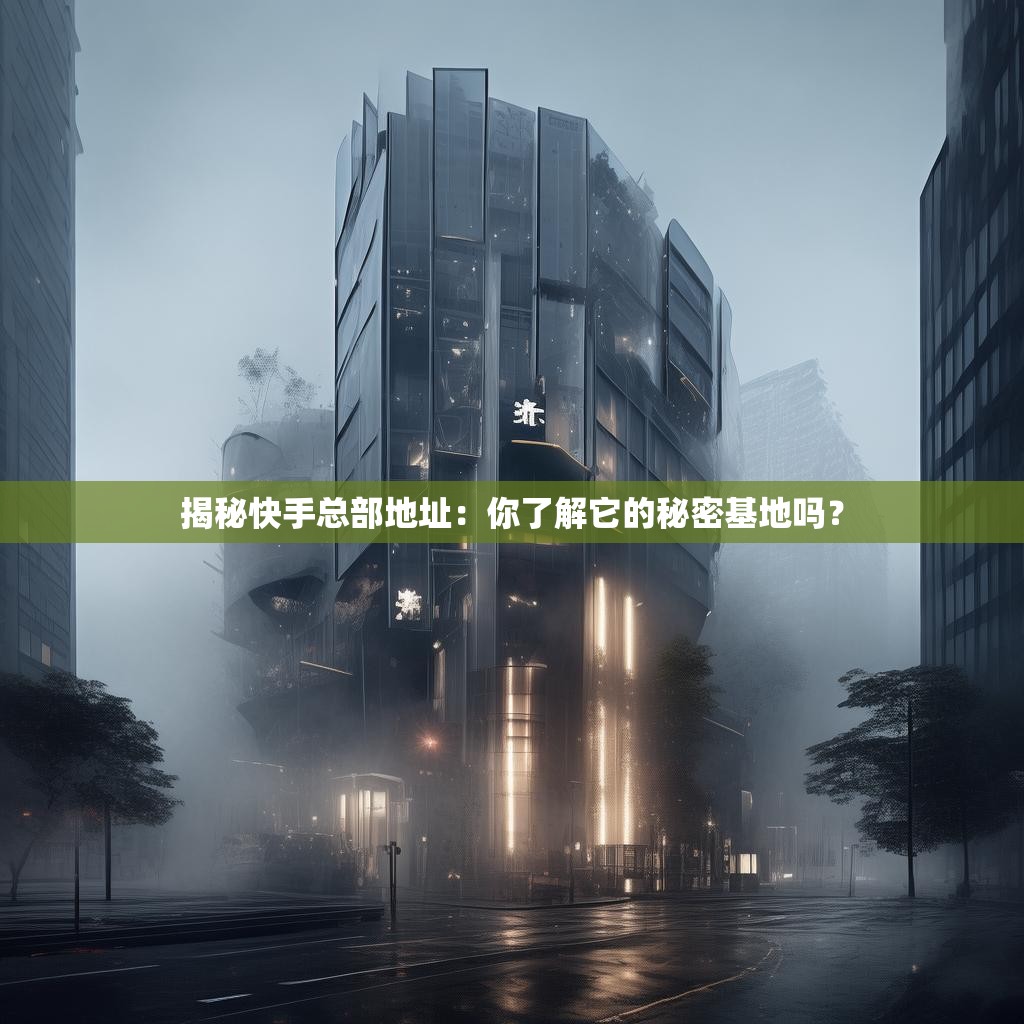 揭秘快手总部地址:你了解它的秘密基地吗?