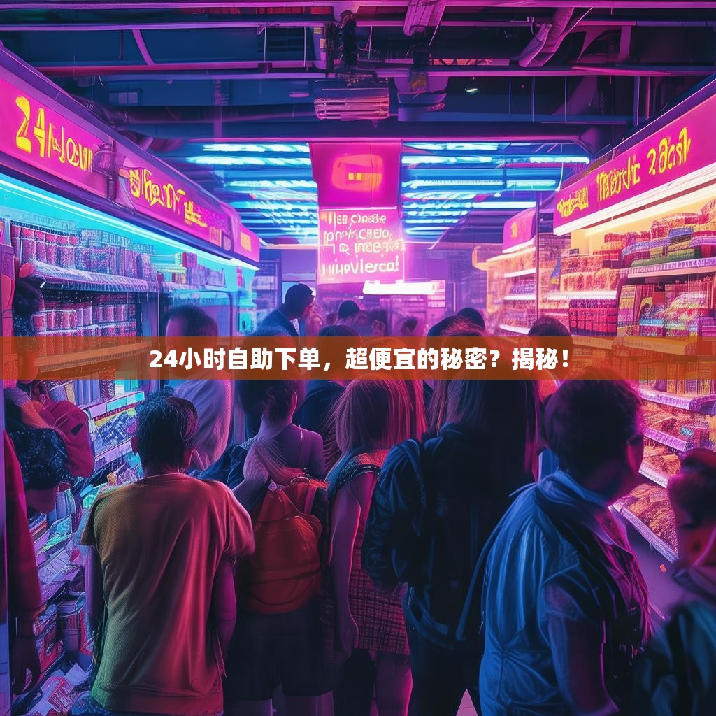 24小时自助下单,超便宜的秘密?揭秘!