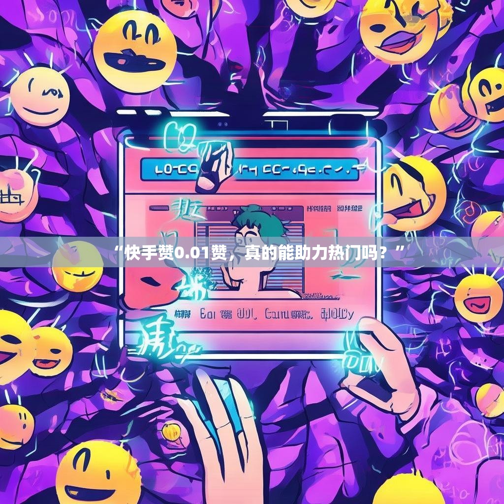 “快手赞0.01赞,真的能助力热门吗?”