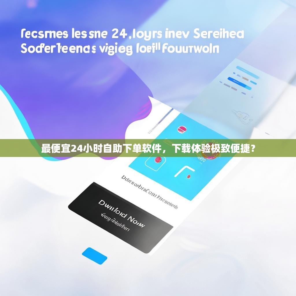 最便宜<strong><mark>24小时自助下单软件</mark></strong>，下载体验极致便捷？