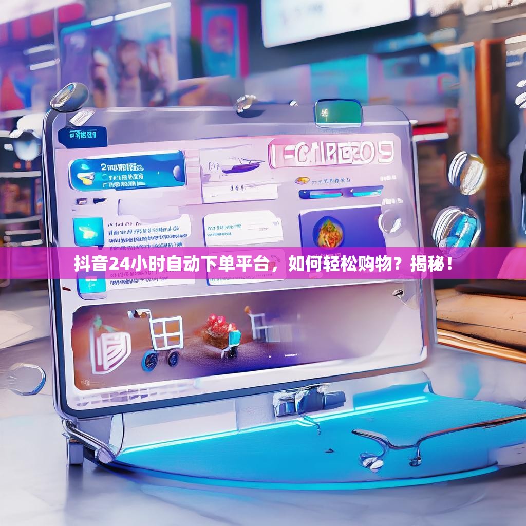 抖音24小时自动下单平台，如何轻松购物？揭秘！