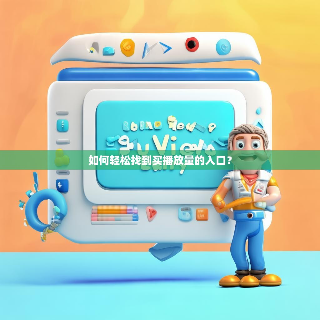 如何轻松找到买播放量的入口？
