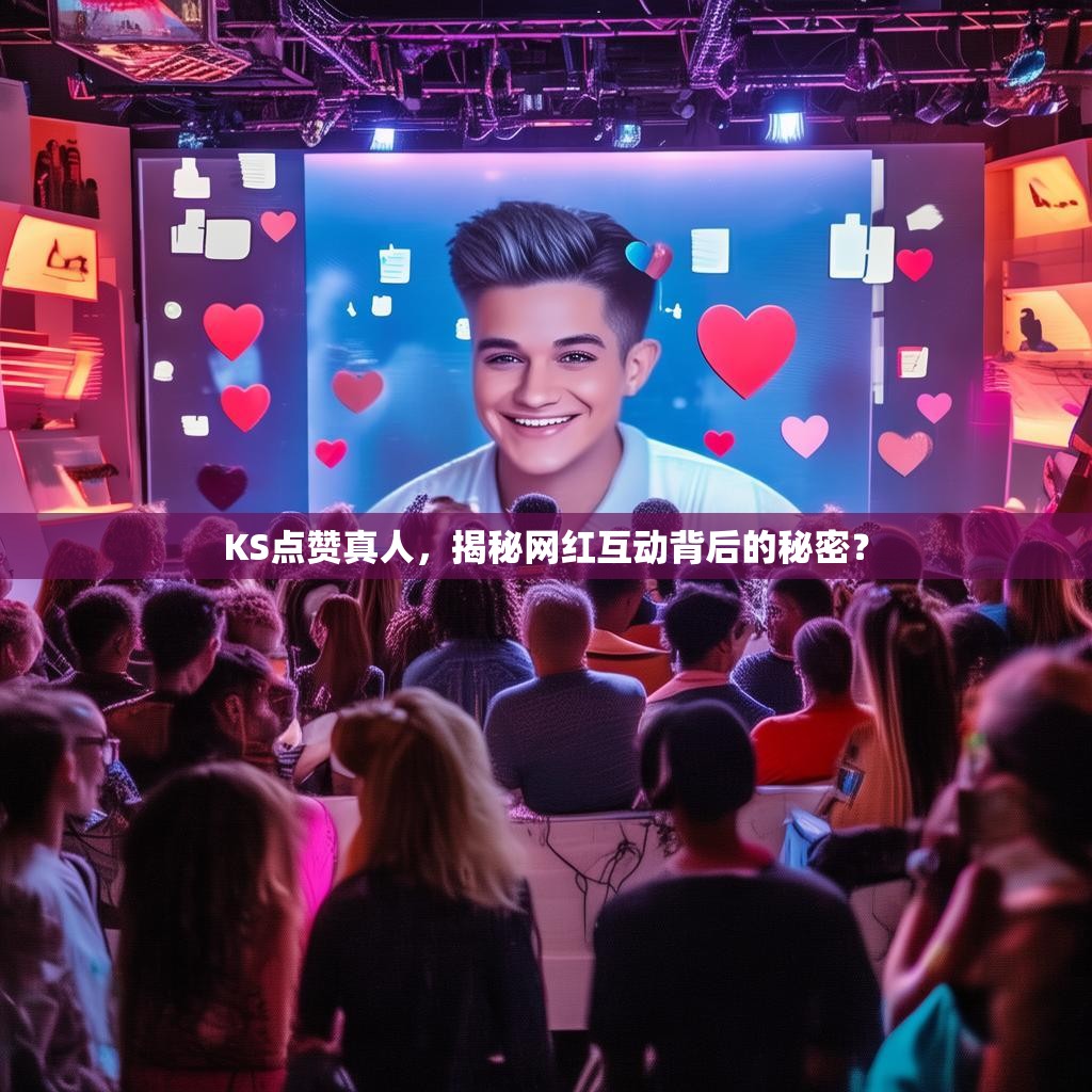 KS点赞真人，揭秘网红互动背后的秘密？