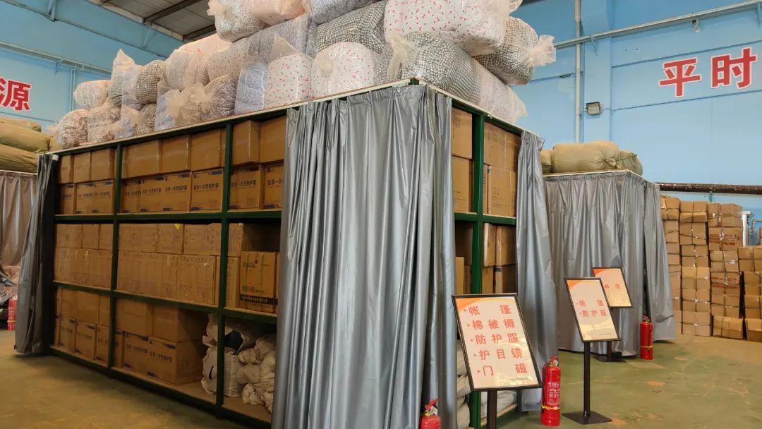 鄂托克旗强化疫情防控物资储备,保障各防控点物资需求