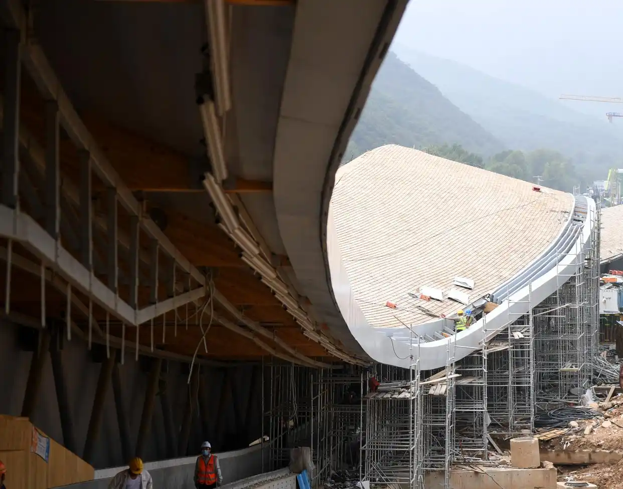 探访申冬奥成功五周年,北京、延庆和张家口赛区冬奥场馆建设